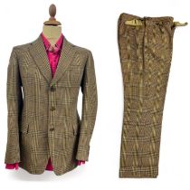 HOGG & SONS & JB JOHNSTONE Ltd bespoke-made quality green wool tweed gentleman's traditional