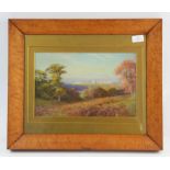 A. Hitchens (20th century), Distant view of Windsor Castle, pastel, signed and dated 1905 lower