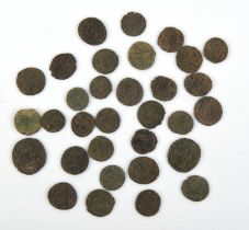 Selection of Roman coins