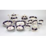 Victorian tea and coffee set, decorated with floral sprays, to comprise tea pot and cover,