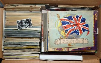Very large collection of cigarette cards and other items -To include 16 cigarette card albums