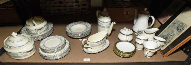 Minton, a part dinner coffee service, Penrose, to comprise a pair of vegetable tureens and covers,