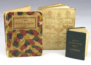 A group of miniature and small books, mainly 19th century, to include Lett's Waistcoat Pocket Map