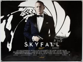 James Bond Skyfall (2012) British Quad film poster, starring Daniel Craig, United Artists, rolled,