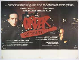 Order of Death (1980) British Quad film poster for the Italian crime thriller starring John Lydon,