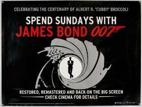 James Bond - 'Spend Sundays with James Bond 007' Park Circus Centenary film poster from 2009,