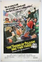 The Taking of Pelham One Two Three (1974) US One Sheet film poster, Crime, starring Walter Matthau,