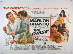 Five British Quad film posters, The Chase, Deathtrap, Scorpio, The Three Musketeers,