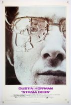 Straw Dogs (1971) US One Sheet film poster for the controversial thriller directed by Sam Peckinpah