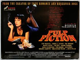 Pulp Fiction (1994) British Quad film poster, directed by Quentin Tarantino, Miramax,