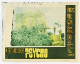 Alfred Hitchcock's Psycho (1960) US Lobby card, No 3, 11 x 14 inches, flat, 11 x 14 inches.