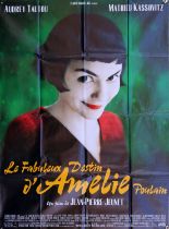 Amelie (2001) French One Panel film poster, Style B, folded, 47 x 63 inches.