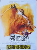 Lawrence of Arabia (R-1970's) French Grande film poster, artwork by Michel Landi d'apres Georges