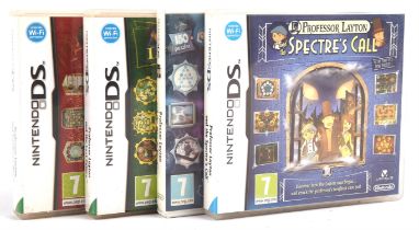 Nintendo DS Professor Layton gaming bundle (PAL) Includes: Professor Layton and Pandora's Box,