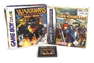 Game Boy/Game Boy Colour bundle Includes: Warriors of Might & Magic and Fire Emblem [Box Only]