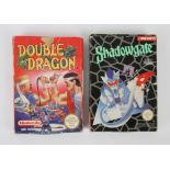 NES adventure bundle Includes: Shadowgate and Double Dragon