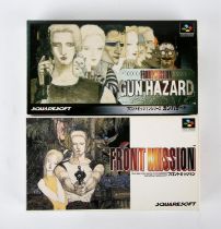 Front Mission and Front Mission: Gun Hazard Super Famicom games (NTSC-J)
