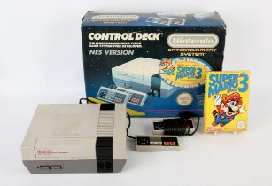 Nintendo NES Control Deck Console with Super Mario Bros. 3 game (w/two controllers) (PAL)