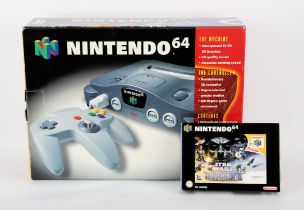 Nintendo 64 (N64) box only bundle Includes: Nintendo 64 console [PAL Version] (box only) and Star