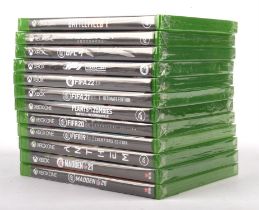 An assortment of 12 factory sealed, brand new, EA-published Xbox One (XB1) games Includes: F1 2021,
