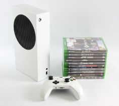 Xbox Series-S Console with wireless controller and 10 games Games include: Anthem,