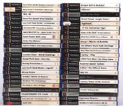 An assortment of 46 PlayStation 2 (PS2) games (PAL) Highlights include: Tenchu: Wrath of Heaven,