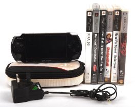 PlayStation Portable (PSP) bundle (PAL) Includes: PSP system [black} in an official carry