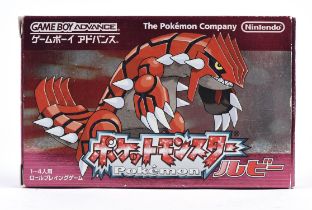 Pokémon Ruby Game Boy Advance (GBA) game [Box Only]