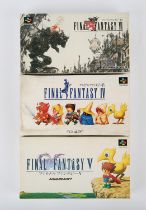 Super Famicom Final Fantasy bundle (NTSC-J) Includes: Final Fantasy IV, Final Fantasy V and Final