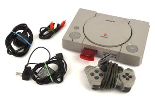 PlayStation 1 (PS1) console with 1 controller Console is unboxed and comes with the official plug