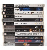 PlayStation Portable (PSP) an assortment of games (x6) and UMD Videos (x6) Games include: SSX On