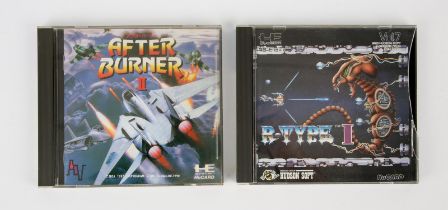 JP PC Engine shooter 2-game bundle (NTSC-J) Includes: After Burner II and R-Type I