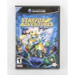 A signed copy of Starfox Adventures for the Nintendo GameCube (NTSC) The game is complete