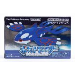 Pokémon Sapphire Game Boy Advance (GBA) game