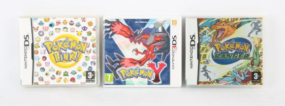 Nintendo DS Pokémon triple-game bundle (PAL) Includes: Pokémon Ranger, Pokémon Y and Pokémon Link!