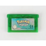 Pokémon Emerald Game Boy Advance (GBA) game - loose cartridge