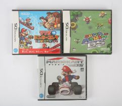 Nintendo DS Mario bundle (NTSC-J) - factory sealed Includes: Mario Kart DS, Super Mario 64 DS and