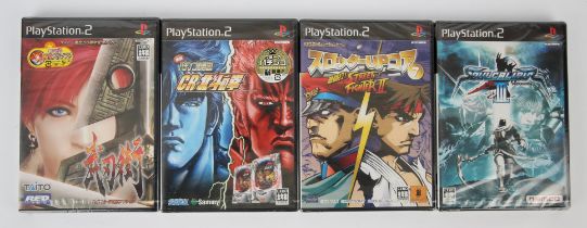 Factory sealed PlayStation 2 (PS2) bundle (NTSC-J) - 4 games Includes: Jissen Pachinko Hisshouhou!