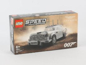 James Bond - Aston Martin 'Speed Champions' Lego model from 2022, number 76911, boxed as new,