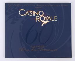 James Bond Casino Royale - World Premiere brochure from 2006 (individually numbered).