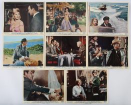 James Bond From Russia With Love (1963) Set of 8 Front of House cards, flat, 10 x 8 inches (8).