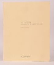 The Estate of Jacqueline Kennedy Onassis, Sotheby’s Auction Catalogue, New York, 1996 –Original