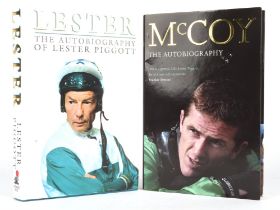 Horse Racing: Two Signed first edition hardback books – PIGGOTT (Lester). Lester: The Autobiography