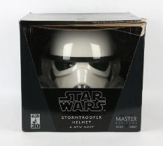 Star Wars A New Hope - Master Replicas Stormtrooper helmet, 1:1 scale, in original box.