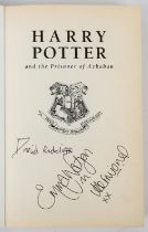 Harry Potter and the Prisoner of Azkaban by J.K. Rowling, multi-Signed by six members of the film