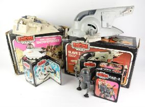 A Palitoy, Star Wars The Empire Strikes Back, Slave 1 Boba Fetts Spaceship, boxed,