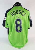 Scunthorpe United Football club, Lee Hodges (No.8) Season away shirt from 2001 - 2002. Match Worn.