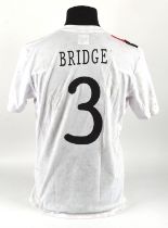 Manchester City Football Club, Bridge (No.3) Pre Season shirt unwashed rare 3rd kit. 2010-2011. S/S.