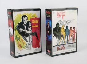 James Bond - Sideshow Toys - Two Collectible 12 inch figures of Sean Connery & Joseph Wiseman 'Dr.