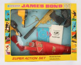 James Bond - Lone Star Products Limited (1973) - James Bond 007 Super Action Set, Cat No. 1210,